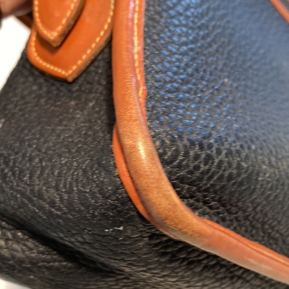 Dooney & Bourke carrier bag blue pebbled leather - Picture 16 of 16